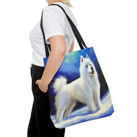 American Eskimo Dog Tote Bag - The Elegant Canine Companion