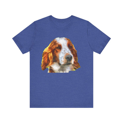 Irish Red & White Setter - Unisex Jersey Short Sleeve Tee