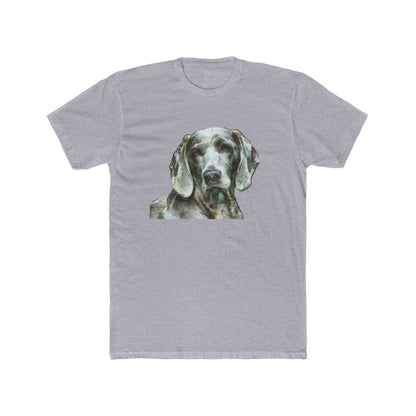 Weimaraner 'Greyson' Men's Cotton Crew Tee