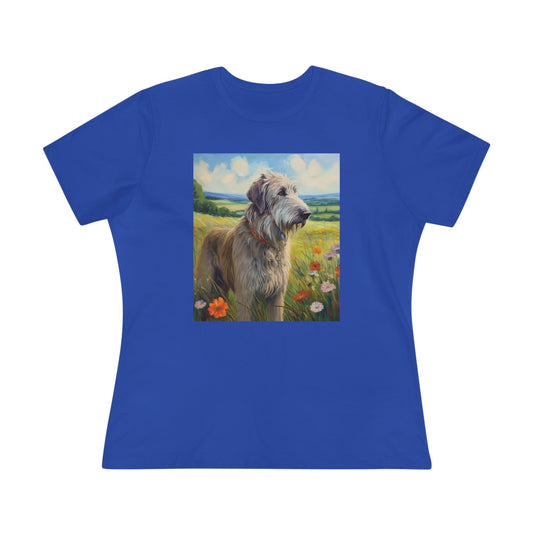 Irish Wolfhound - Women's Relaxed Fit Cotton Tee