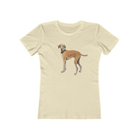 Sloughi - Arabian Greyhound - Women's Slim Fit Ringspun Cotton Tee