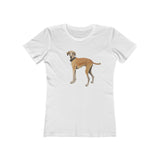 Sloughi - Arabian Greyhound - Women's Slim Fit Ringspun Cotton Tee