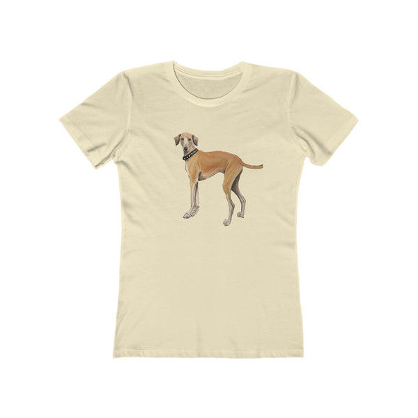 Sloughi - Arabian Greyhound - Women's Slim Fit Ringspun Cotton Tee