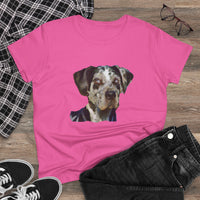 American Leopard Hound Women's Midweight Cotton Tee