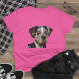 American Leopard Hound Women's Midweight Cotton Tee