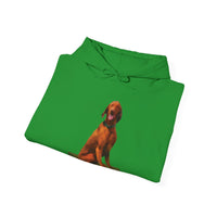 Hungarian Vizsla 'Waiting For The Bride' Unisex Hoodie