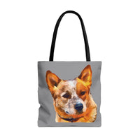 Red Heeler - Australian Cattle Dog - Tote Bag