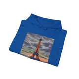 Eiffel Tower Sunset - Unisex 50/50 Hoodie