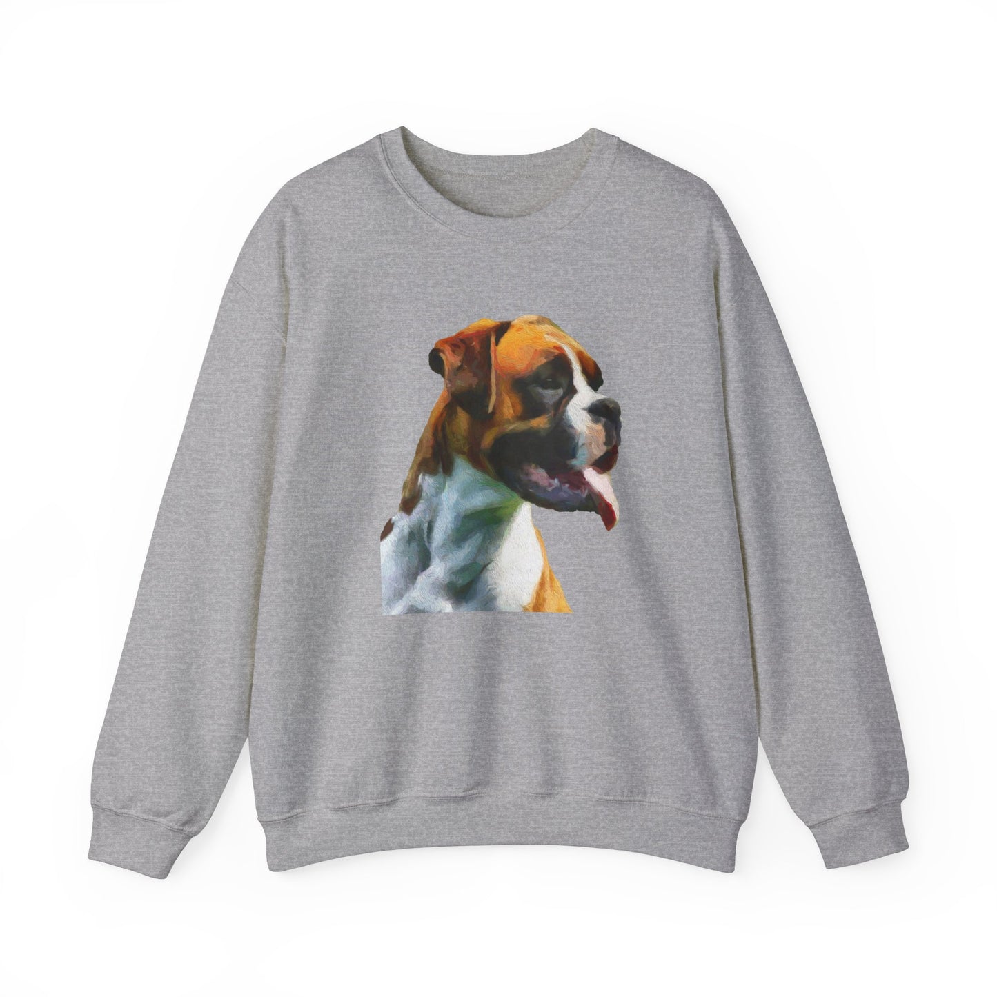 Boxer 'Cooper' Unisex 50/50 Crewneck Sweatshirt