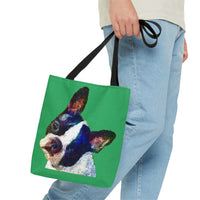 Boston Terrier "Skipper" Tote Bag