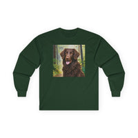 Curly Coated Retriever Classic Cotton Long Sleeve Tee