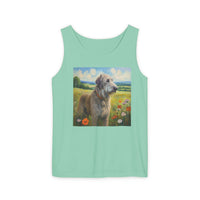 Irish Wolfhound Unisex Relaxed Fit Garment-Dyed Tank Top