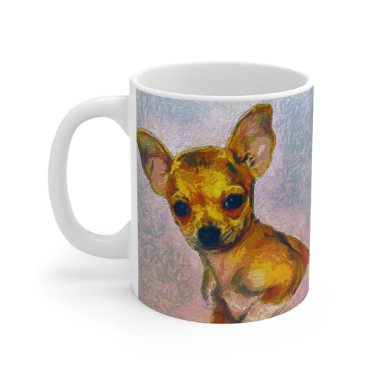 Chihuahua 'Belle' - Delightful Ceramic Mug 11oz