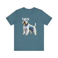 White Schnauzer Unisex Jersey Short Sleeve Tee