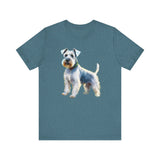 White Schnauzer Unisex Jersey Short Sleeve Tee