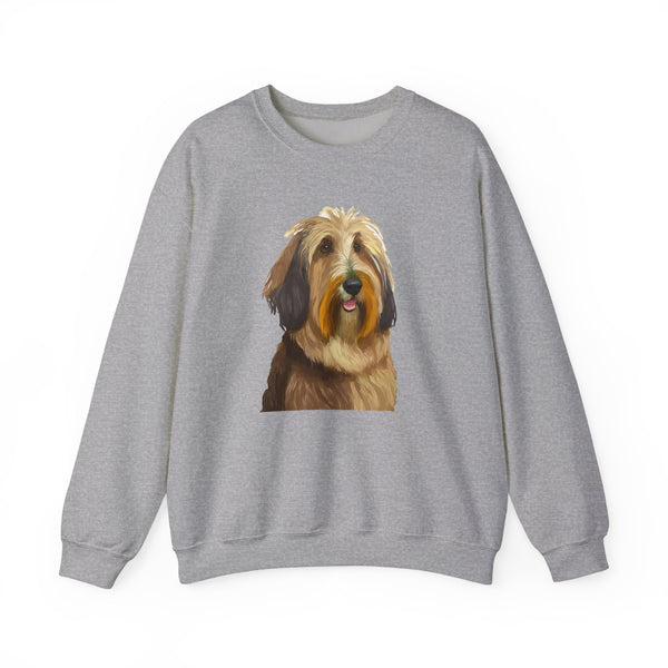 Bergamasco Sheepdog Unisex 50/50 Crewneck Sweatshirt