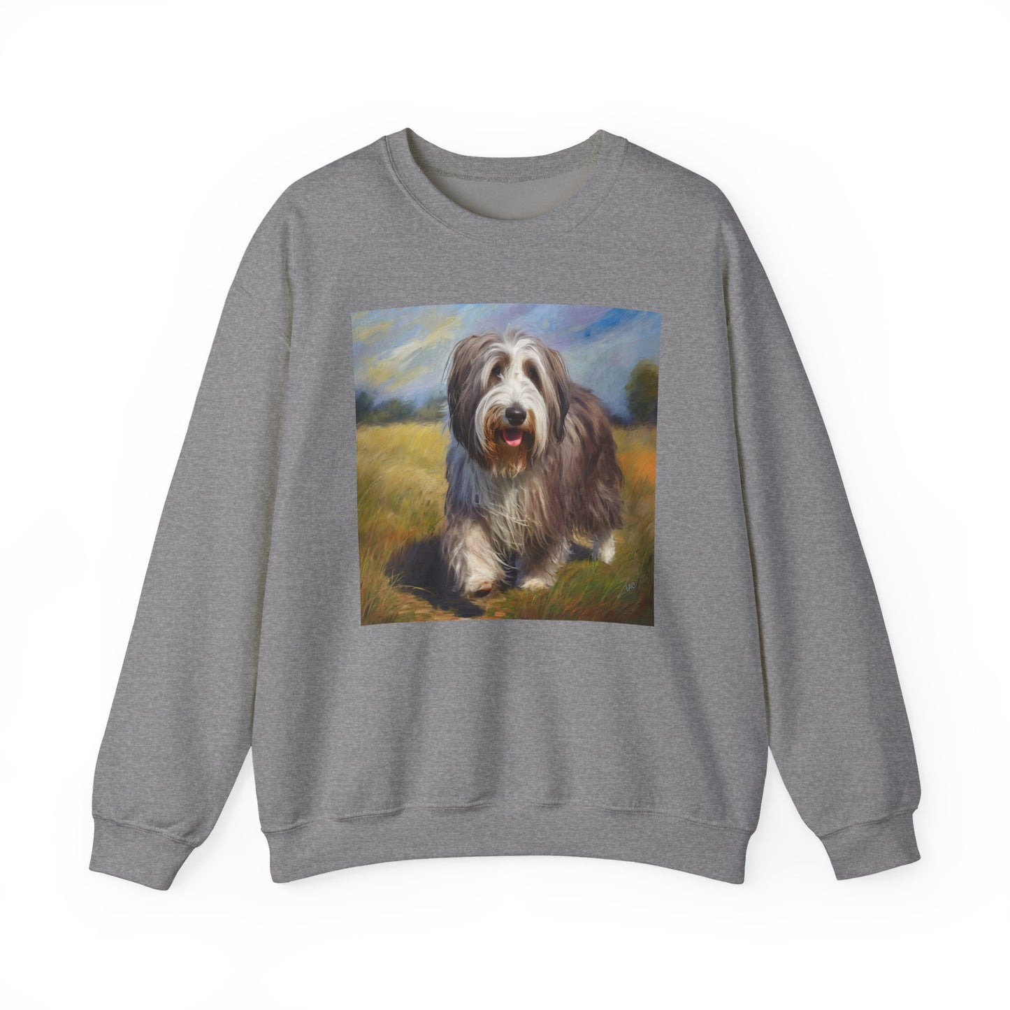 Bearded Collie Charm Crewneck Sweatshirt