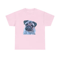 Pug 'Pompey' Unisex Heavy Cotton Tee