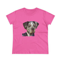 American Leopard Hound Women's Midweight Cotton Tee