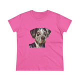 American Leopard Hound Women's Midweight Cotton Tee