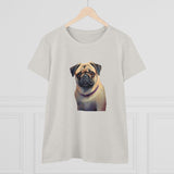 Pug Women's Midweight Cotton Tee