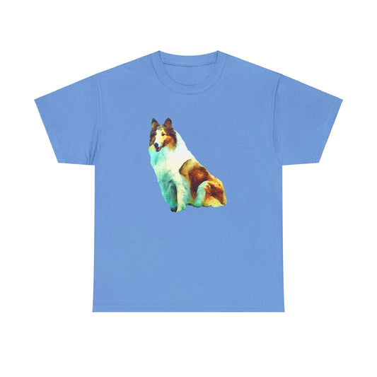 Exquisite Collie 'Ramsey' Unisex Heavy Cotton Tee