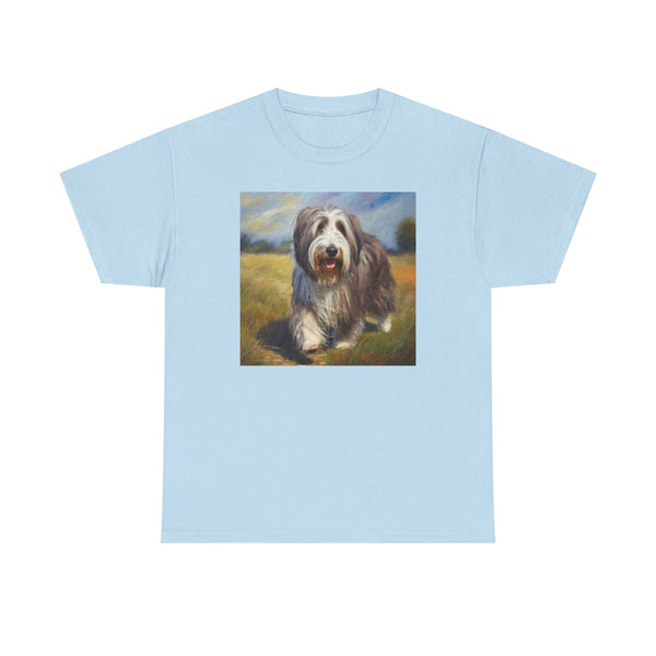 Bearded Collie Heavy Cotton Tee: The Ultimate Dog Lover's Tee