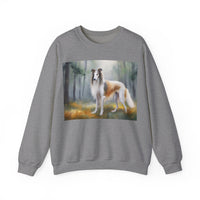 Borzoi 'Russian Wolfhound' Unisex 50/50 Crewneck Sweatshirt