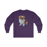 Pekingese Unisex Classic Cotton Long Sleeve Tee