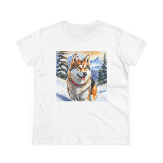 Chinook 'Sled Dog' Women's Midweight Cotton Tee