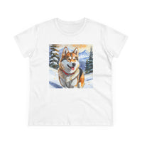 Chinook 'Sled Dog' Women's Midweight Cotton Tee