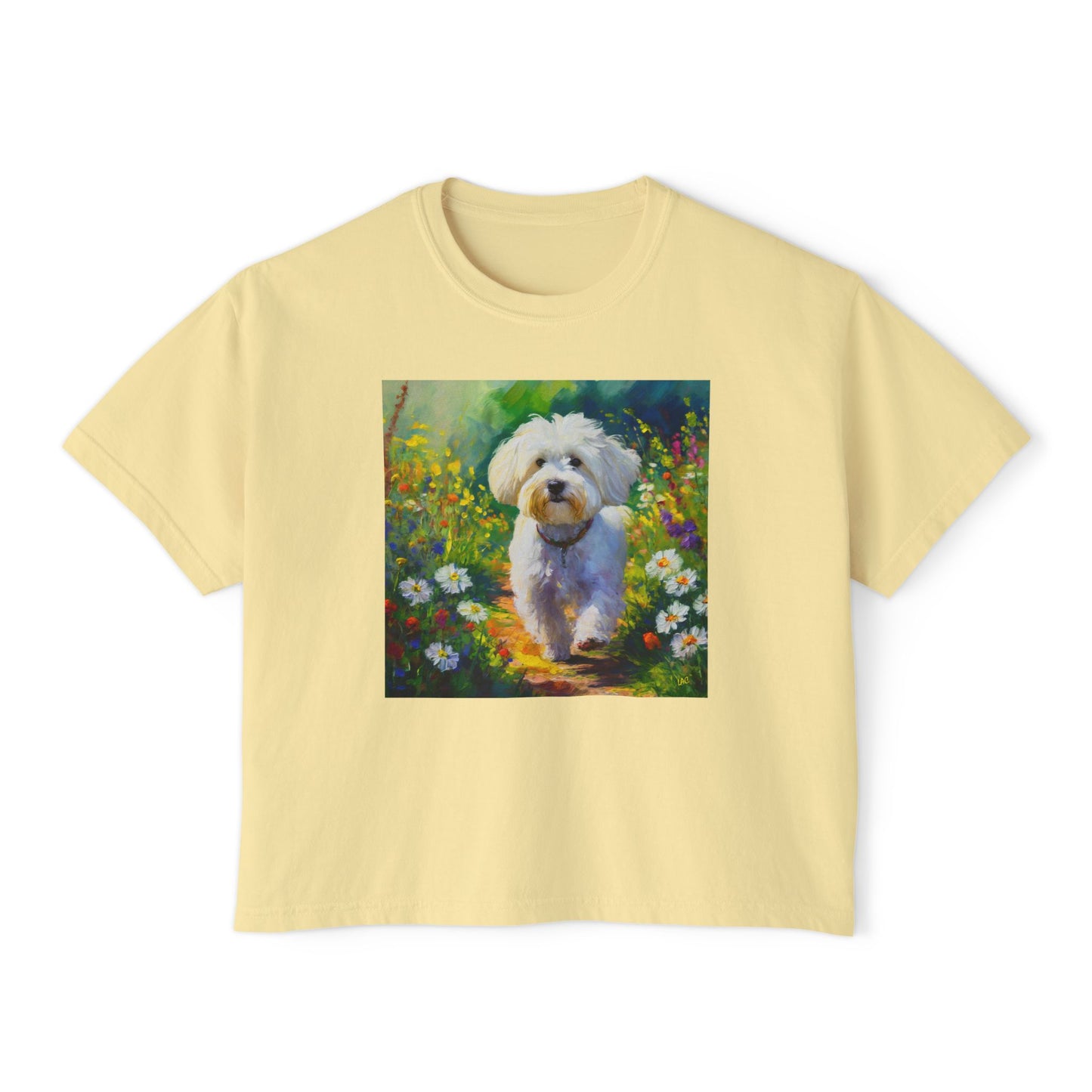 Bolognese Women's Oversized Boxy Tee