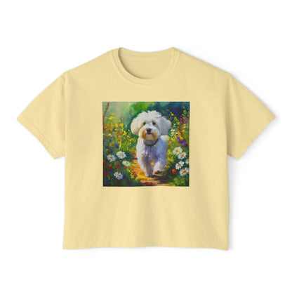 Bolognese Women's Oversized Boxy Tee