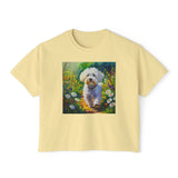 Bolognese Women's Oversized Boxy Tee