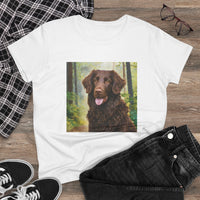 Curly-Coated Retriever Women's Midweight Cotton Tee