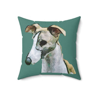 Whippet 'Simba' Spun Polyester Throw Pillow
