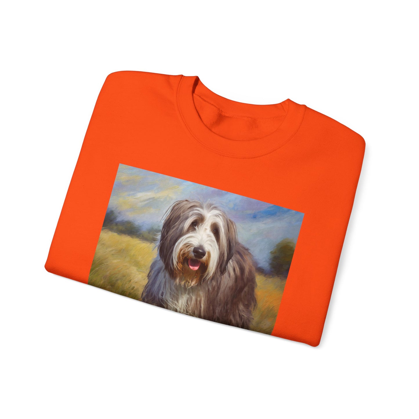 Bearded Collie Charm Crewneck Sweatshirt