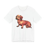 Dachshund 'Simone' - Unisex Jersey Short Sleeve Tee