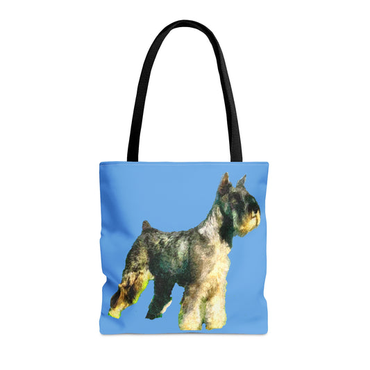 Stylish Schnauzer Print -  -  Tote Bag