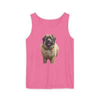 Caucasian Shepherd Dog - Unisex Relaxed Fit Garment-Dyed Tank Top