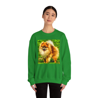 Pomeranian 'Pom Pom' Unisex Crewneck Sweatshirt