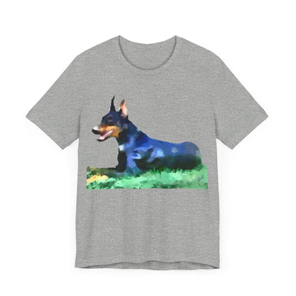 Doberman Pinscher - Unisex Jersey Short Sleeve Tee