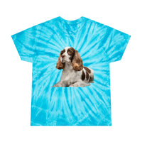 French Spaniel Classic Tie-Dye Tee, Cyclone