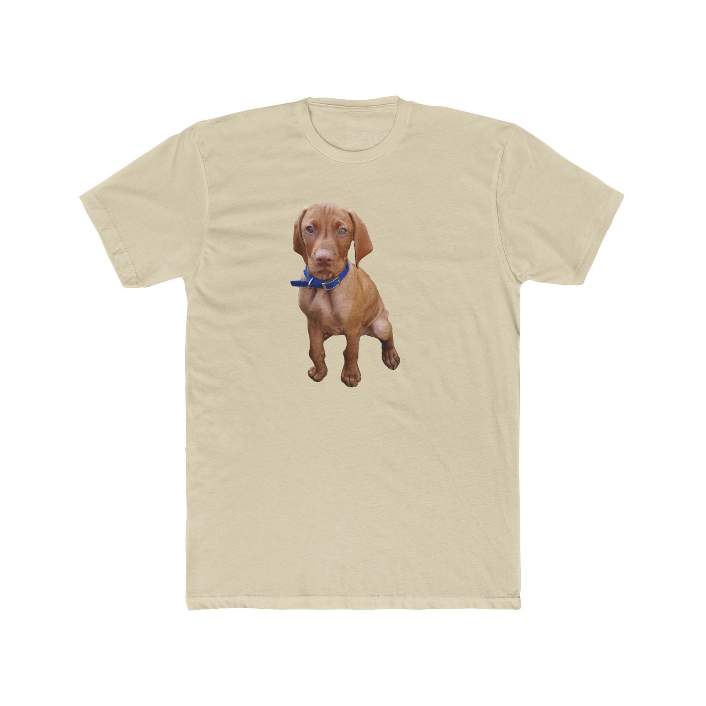 Vizsla 'Augie' Men's Cotton Crew Tee