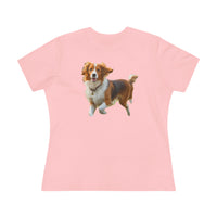 Nederlandse Kooikerhondje  - Women's Relaxed Fit Cotton Tee