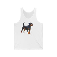 Deutscher Jagdterrier Unisex Jersey Tank