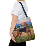 Segugio Italiano Polyester Tote Bag (AOP)