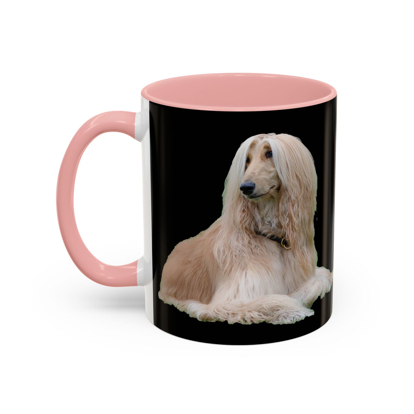 Afghan Hound Accent Coffee Mug - Elegance in Every Sip