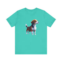 Drever Puppy - Unisex Jersey Short Sleeve Tee