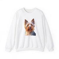 Silky Terrier - Unisex 50/50  Crewneck Sweatshirt